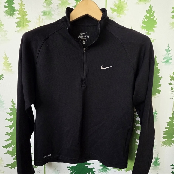 Nike Jackets & Blazers - Nike Black Dri-FIT Pullover